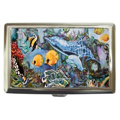 Colorful Aquatic Life Wall Mural Cigarette Money Case by Proyonanggan