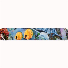 Colorful Aquatic Life Wall Mural Small Bar Mat by Proyonanggan