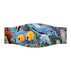 Colorful Aquatic Life Wall Mural Stretchable Headband by Proyonanggan