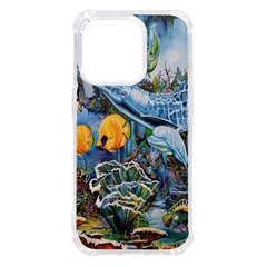 Colorful Aquatic Life Wall Mural Iphone 14 Pro Tpu Uv Print Case by Proyonanggan