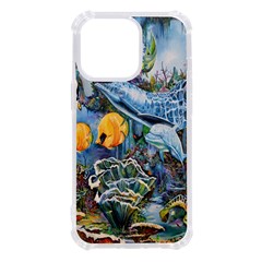 Colorful Aquatic Life Wall Mural Iphone 13 Pro Tpu Uv Print Case