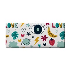 Love Pattern Hand Towel