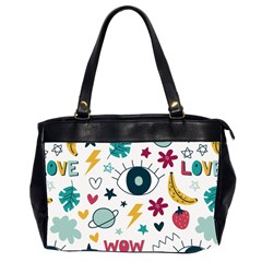 Love Pattern Oversize Office Handbag (2 Sides) by Proyonanggan