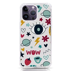 Love Pattern Iphone 14 Pro Max Tpu Uv Print Case