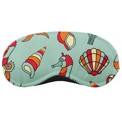 Seahorse Seashell Starfish Shell Sleep Mask