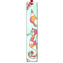 Seahorse Seashell Starfish Shell Large Book Marks