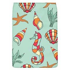 Seahorse Seashell Starfish Shell Removable Flap Cover (L)