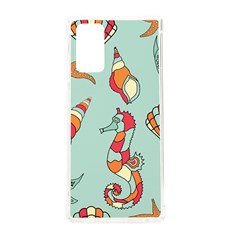 Seahorse Seashell Starfish Shell Samsung Galaxy Note 20 TPU UV Case