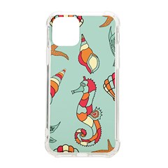 Seahorse Seashell Starfish Shell iPhone 11 Pro 5.8 Inch TPU UV Print Case