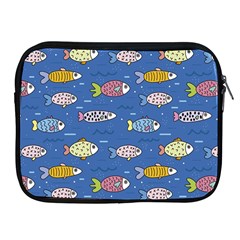 Sea Fish Blue Submarine Animal Apple Ipad 2/3/4 Zipper Cases by Proyonanggan