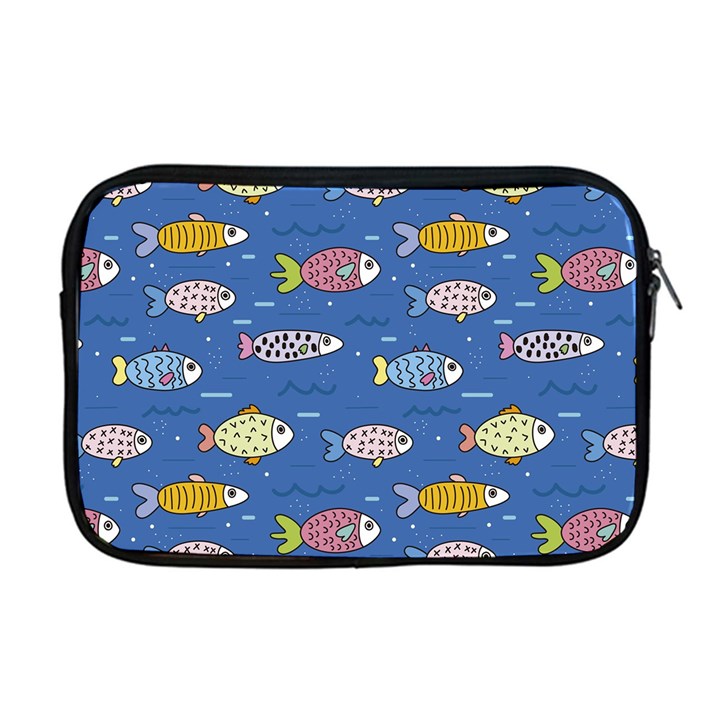 Sea Fish Blue Submarine Animal Apple MacBook Pro 17  Zipper Case