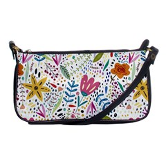 Flowers Nature Wallpaper Background Shoulder Clutch Bag by Proyonanggan