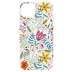 Flowers Nature Wallpaper Background Iphone 14 Plus Black Uv Print Case