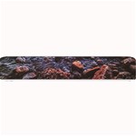 Twilight Treasures: Rocky Beachscape  Small Bar Mat 24 x4  Bar Mat