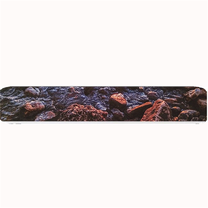 Twilight Treasures: Rocky Beachscape  Small Bar Mat