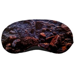 Twilight Treasures: Rocky Beachscape  Sleep Mask by dflcprintsclothing