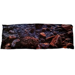 Twilight Treasures: Rocky Beachscape  Body Pillow Case (dakimakura) by dflcprintsclothing