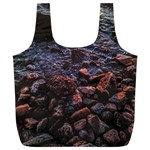 Twilight Treasures: Rocky Beachscape  Full Print Recycle Bag (XL) Front