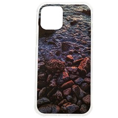 Twilight Treasures: Rocky Beachscape  Iphone 12 Pro Max Tpu Uv Print Case by dflcprintsclothing