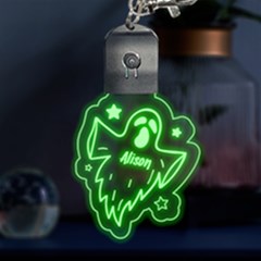 Personalized Name Halloween - Multicolor LED Acrylic Ornament