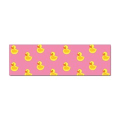 Rubber Duck Pattern Sticker (bumper) by Valentinaart