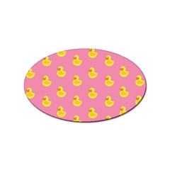 Rubber Duck Pattern Sticker Oval (10 Pack) by Valentinaart