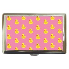 Rubber Duck Pattern Cigarette Money Case by Valentinaart