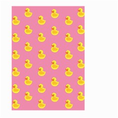 Rubber Duck Pattern Large Garden Flag (two Sides) by Valentinaart