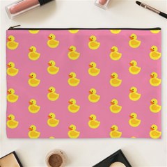 Rubber Duck Pattern Cosmetic Bag (xxxl) by Valentinaart