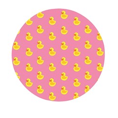 Rubber Duck Pattern Mini Round Pill Box (pack Of 3) by Valentinaart