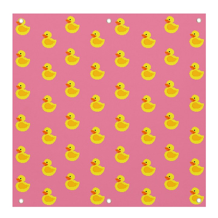 Rubber duck pattern Banner and Sign 4  x 4 