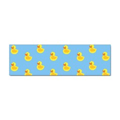 Rubber Duck Pattern Sticker (bumper) by Valentinaart