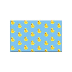 Rubber Duck Pattern Sticker Rectangular (10 Pack) by Valentinaart