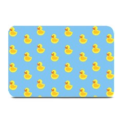 Rubber Duck Pattern Plate Mats by Valentinaart