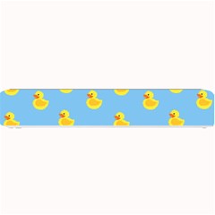 Rubber Duck Pattern Small Bar Mat by Valentinaart