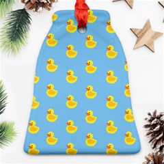 Rubber Duck Pattern Ornament (bell)