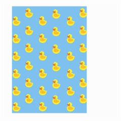 Rubber Duck Pattern Large Garden Flag (two Sides) by Valentinaart