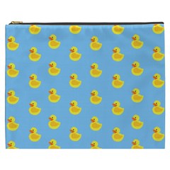 Rubber Duck Pattern Cosmetic Bag (xxxl) by Valentinaart