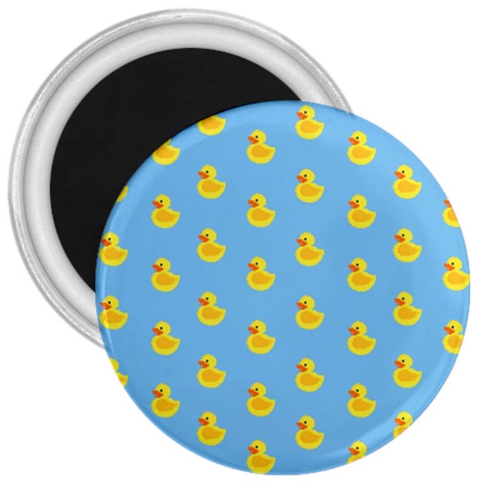 Rubber duck pattern 3  Magnets