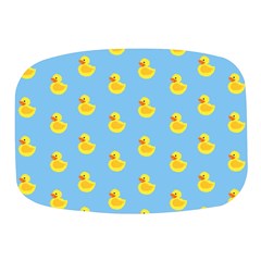 Rubber Duck Pattern Mini Square Pill Box by Valentinaart