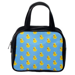 Rubber Duck Pattern Classic Handbag (one Side) by Valentinaart