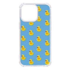 Rubber Duck Pattern Iphone 13 Pro Tpu Uv Print Case