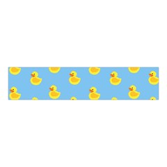 Rubber Duck Pattern Velvet Scrunchie by Valentinaart