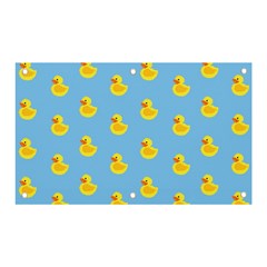 Rubber Duck Pattern Banner And Sign 5  X 3  by Valentinaart