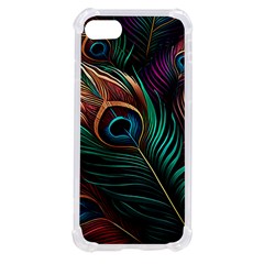 Peacock Feathers Nature Feather Pattern Iphone Se