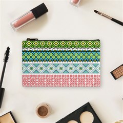 Ukraine Ornament Pattern Symbolism Geometric Cosmetic Bag (small) by pakminggu