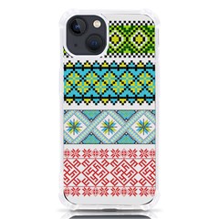 Ukraine Ornament Pattern Symbolism Geometric Iphone 13 Tpu Uv Print Case