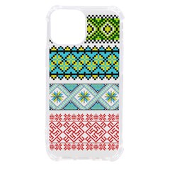 Ukraine Ornament Pattern Symbolism Geometric Iphone 13 Mini Tpu Uv Print Case