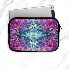 Orchids Pour  Apple Ipad Mini Zipper Cases by kaleidomarblingart