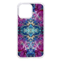 Orchids Pour  Iphone 14 Pro Max Tpu Uv Print Case by kaleidomarblingart